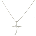 Women's Necklace Promises Cross Diamonds CRP45