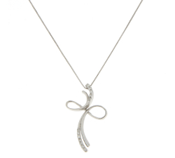 Women's Necklace Promises Cross Diamonds CRP46