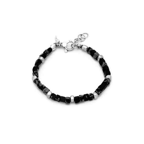 Bracciale Uomo Giovanni Raspini Obsidian 11863