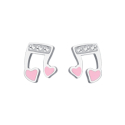 Luca Barra Baby Girl Earrings JO125