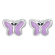 Luca Barra Baby Girl Earrings JO122