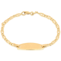 Yellow gold children's bracelet 803321720611