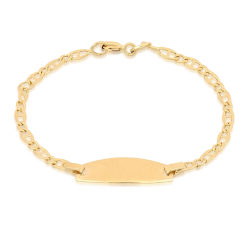 Yellow gold children's bracelet 803321720611