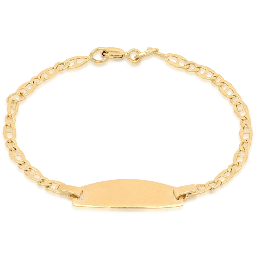 Yellow gold children's bracelet 803321720611