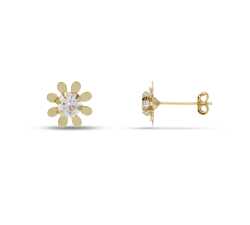 Women's Yellow Gold Earrings GL101871