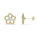 Women's Yellow Gold Earrings GL101872