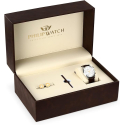 Philip Watch Sunray R8271908011 Men's Cufflinks Watch Set