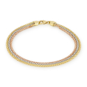 Bracciale donna in oro tre colori 803321718113