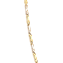 Yellow and White Gold Men's Necklace 803321717667