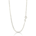 Collana Unisex in Oro Bianco 803321711225