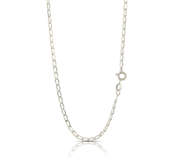 Collana Unisex in Oro Bianco 803321711225