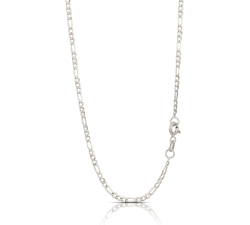 Men's White Gold Necklace GL101905