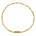 Bracciale Elastico Donna Oro Giallo GL101907