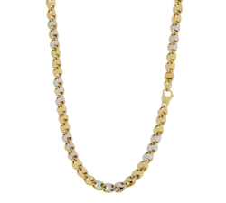 Collana Uomo Oro Bianco Giallo GL101913