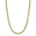 Collana Uomo Oro Bianco Giallo GL101914