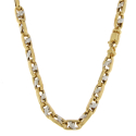 Collana Uomo Oro Bianco Giallo GL101915