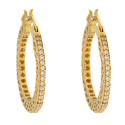 Women's Yellow Gold Earrings GL101920