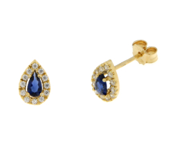 Women's Yellow Gold Earrings GL101922