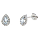 Women's White Gold Earrings GL101923