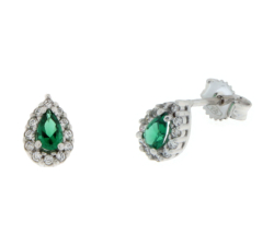 Women's White Gold Earrings GL101928