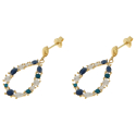 Women's Yellow Gold Earrings GL101929