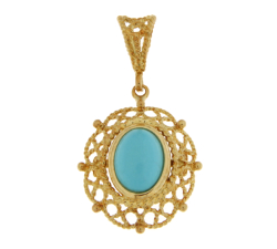 Pendant Woman Yellow Gold GL101930