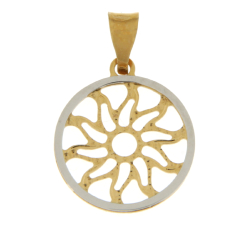 Pendant Women White Gold Yellow GL101932