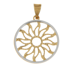 Pendant Women White Yellow Gold GL101933