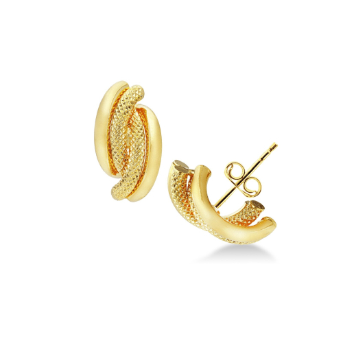 Women's Yellow Gold Earrings GL101943