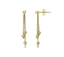 Women's Yellow Gold Earrings GL101944