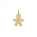 Yellow gold baby pendant 803321711926