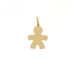 Yellow gold baby pendant 803321711926