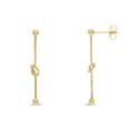 Women's Yellow Gold Earrings GL101958