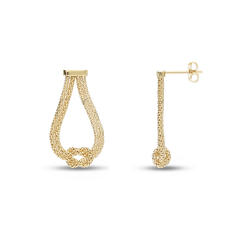 Women's Yellow Gold Earrings GL101959