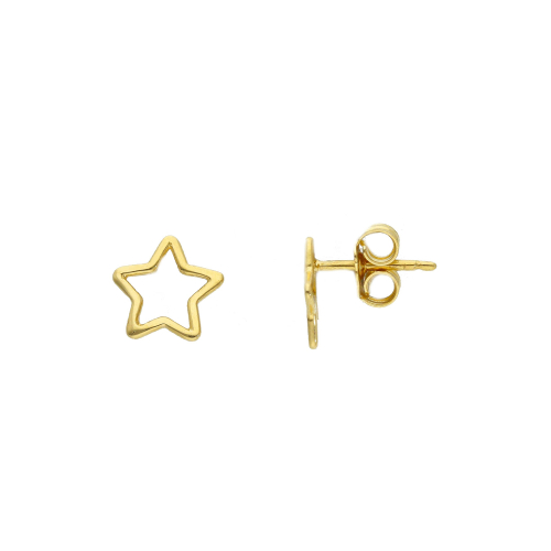 Women's Yellow Gold Earrings GL101960