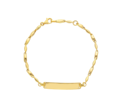 Yellow Gold Children Bracelet GL101962