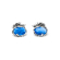 Giovanni Raspini Boule Perlage Women's Earrings 11603