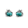 Giovanni Raspini Boule Perlage Women's Earrings 11603