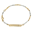 Bracciale Bimbi Oro Bianco Giallo GL101972