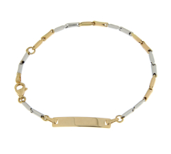 Bracciale Bimbi Oro Bianco Giallo GL101972