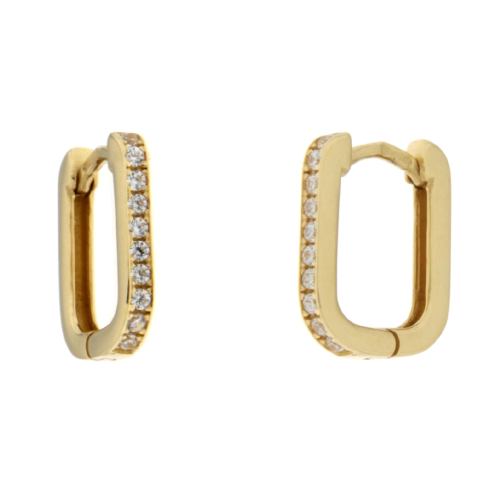 Women's Yellow Gold Earrings GL101974