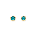 Giovanni Raspini Loop Light Blue Women's Earrings 12131