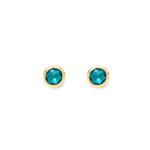 Giovanni Raspini Loop Light Blue Women's Earrings 12131