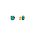 Giovanni Raspini Loop Light Blue Women's Earrings 12131