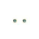 Giovanni Raspini Loop Light Blue Small Women's Earrings 12135