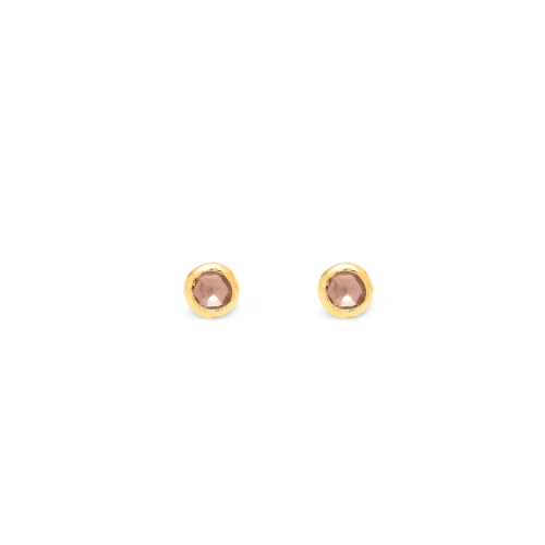 Giovanni Raspini Loop Cipria Small Women's Earrings 12137