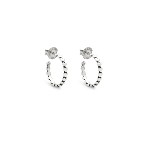 Giovanni Raspini Women's Earrings Circle Hearts 12254