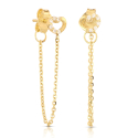 Women's Yellow Gold Earrings GL101982