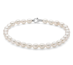 Miluna Women's Bracelet Pearl Nuggets PBR3638B