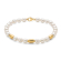 Miluna Women's Bracelet Pearl Nuggets PBR3639B